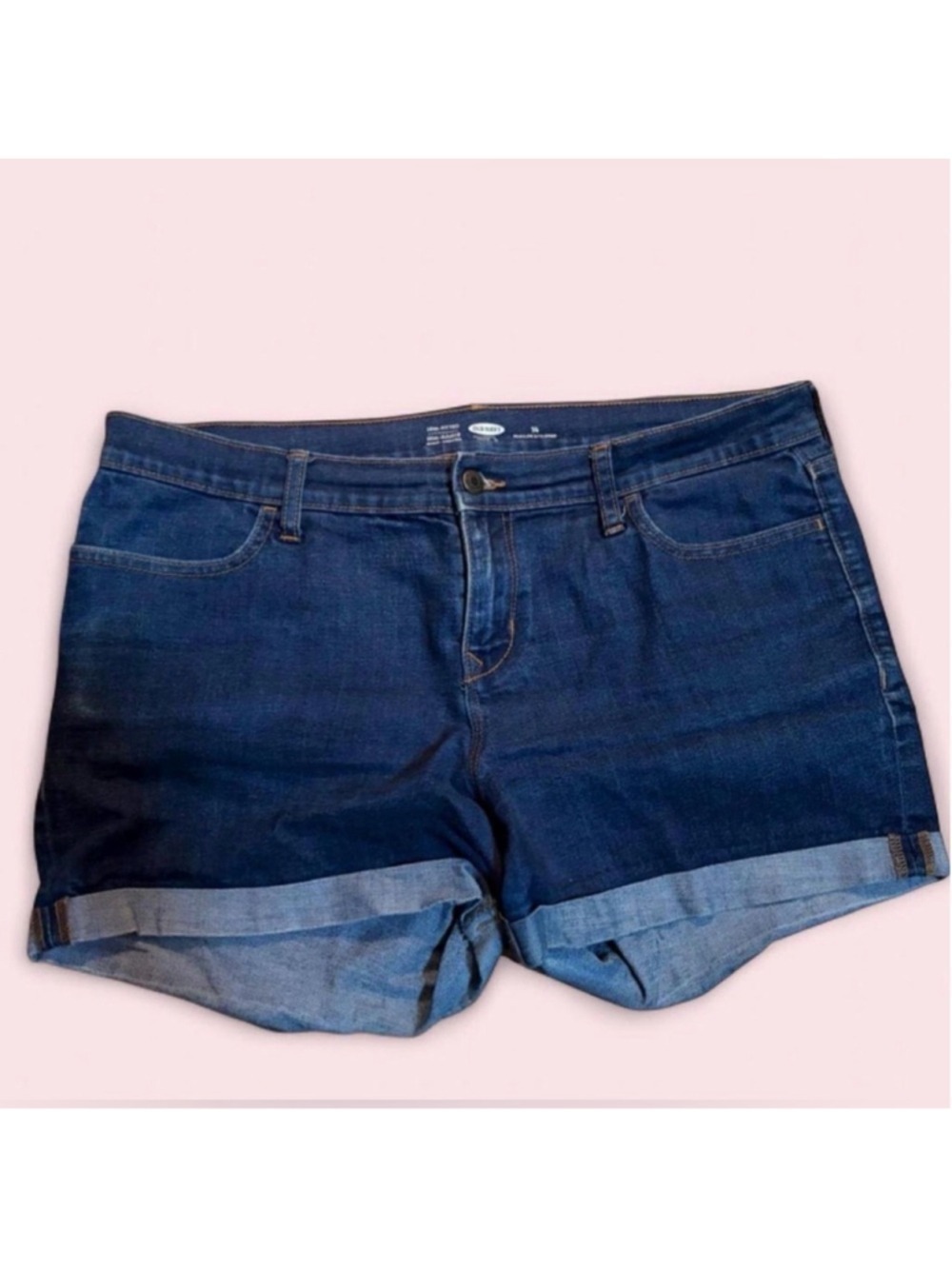 Old Navy Semi-Fitted Blue Jean Shorts – Size 14